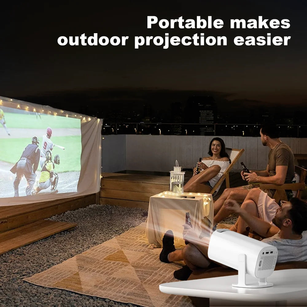 4K Android Smart Home Portable Projector
