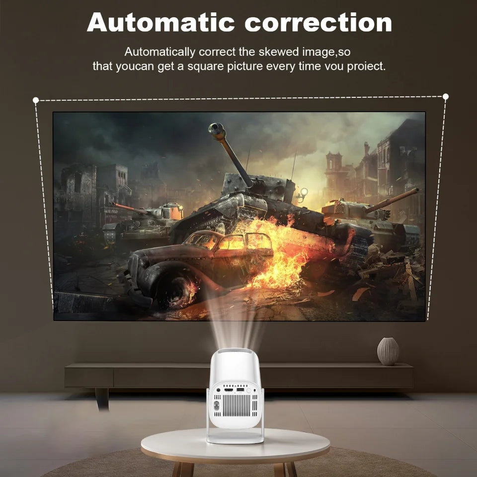 4K Android Smart Home Portable Projector