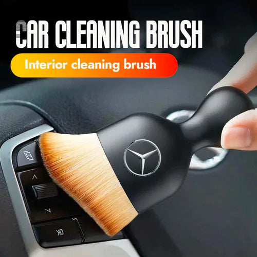 Car Cleaning Brush with Handle | Dust Cover Included | AC Vent Cleaner for Car | Dashboard Detailing Brush | Car Duster Brush | Car Interior Cleaning Brush