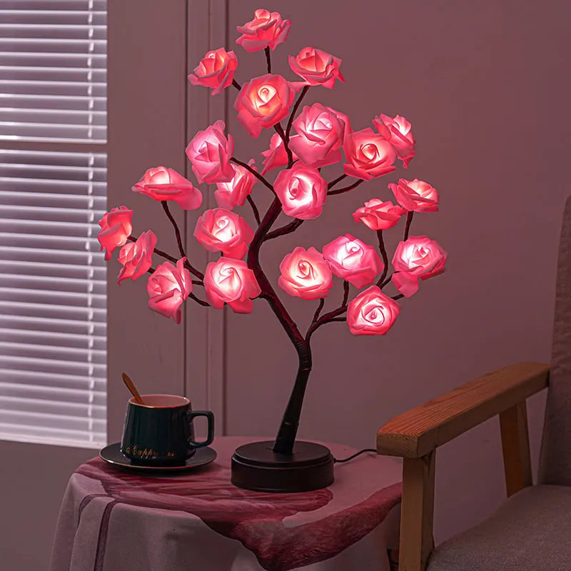 💕Forever Rose Tree Lamp – Enchanted Lamps