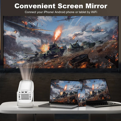 4K Android Smart Home Portable Projector
