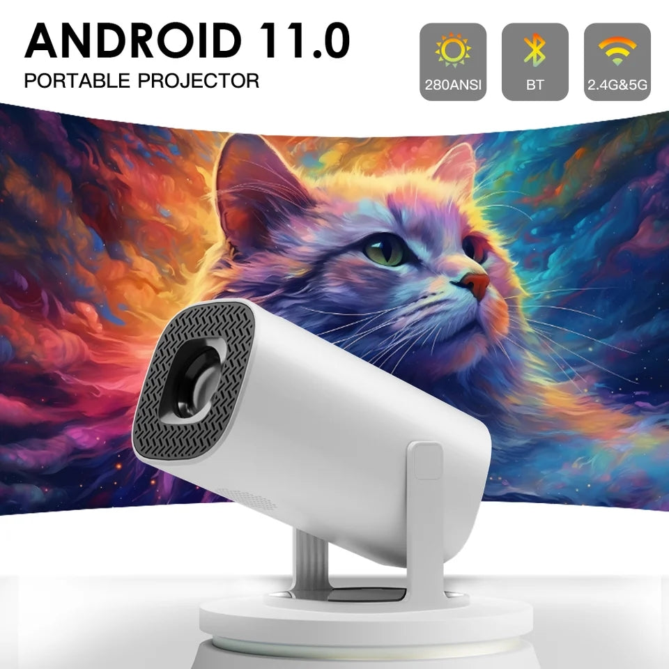 4K Android Smart Home Portable Projector