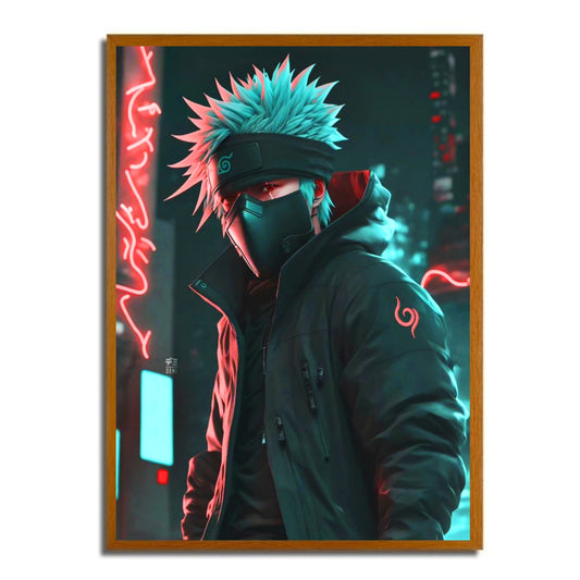 Naruto Uzumaki On Neon Street LED Art light Painting Frame Lamp 50% OFF ( Naruto 3)