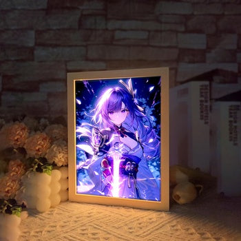  Bedside Table Lamp, Night Light, Anime Decor