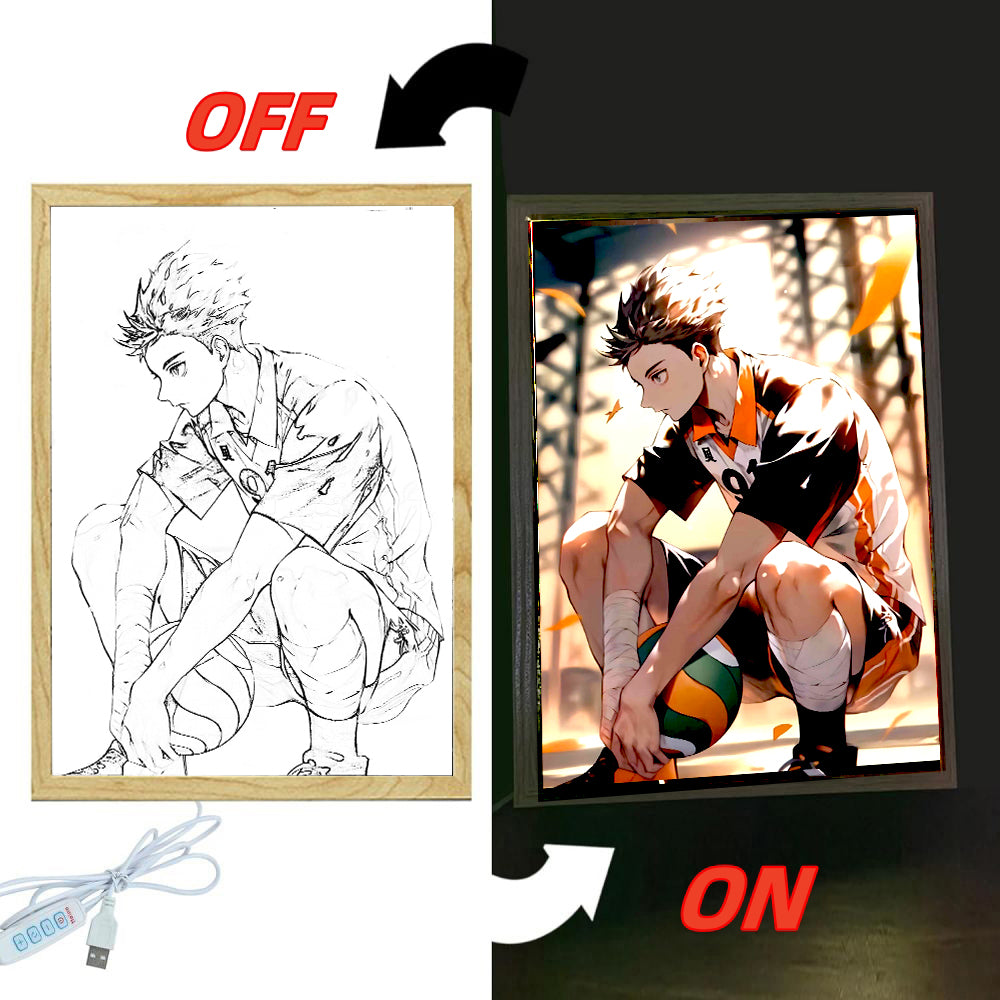 Haikyuu!! Shoyo Hinata Lightbox – Spike Up Your Decor