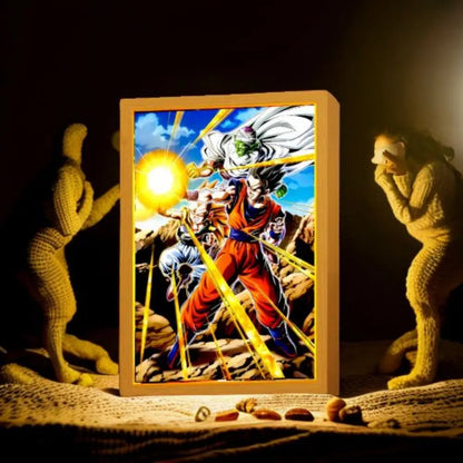 Dragon Ball Z Goku Light Painting – Power Up Your Space