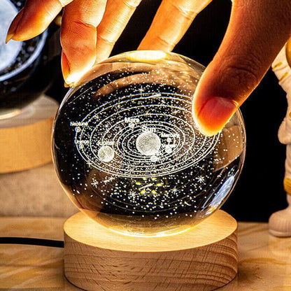 (🔥Hot Selling) 3D Crystal Ball Lamp🪐