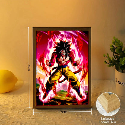 Dragon Ball Z Goku Light Painting – Power Up Your Space