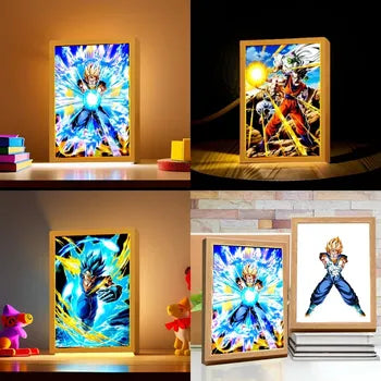 Dragon Ball Z Goku Light Painting – Power Up Your Space