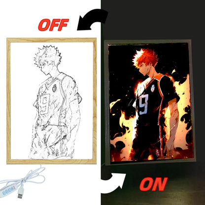 Haikyuu!! Shoyo Hinata Lightbox – Spike Up Your Decor